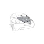Porta equipajes de acero inoxidable para Volkswagen New Beetle - Imagen 3