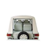 Capota con puertas para Mini Moke Portugués cabrio en vinilo blanco