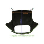 Capota Jaguar XK 120 DHC en Stayfast® Alpaga