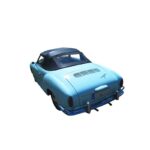 Capota Karmann Ghia cabrio en vinilo con luneta trasera de PVC (1958-1966)