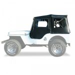 Capota 4x4 Jeep CJ 2A en vinilo (1946-1949)