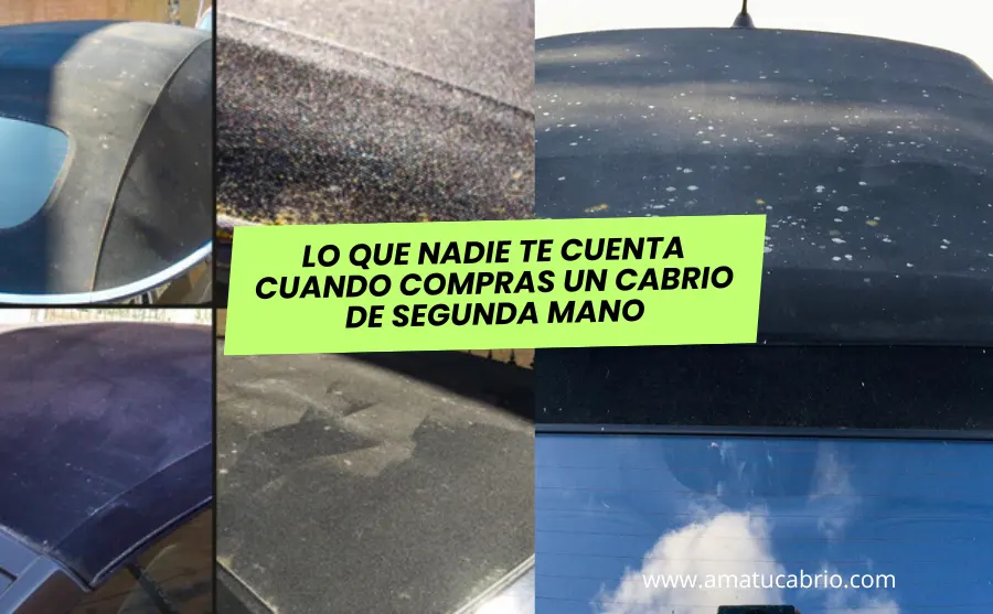 Capota de segunda mano