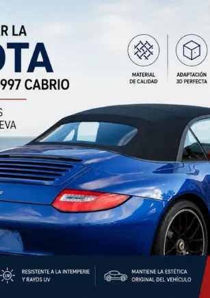 Capota Porsche 997